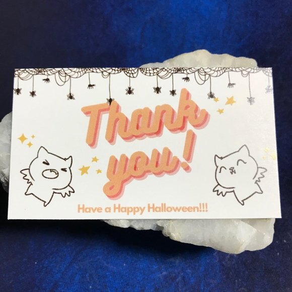 🎃 30 thank you Happy Halloween cards - Picture 5 of 7